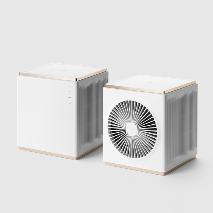 Carepod Air Cube One kompaktowy oczyszczacz powietrza HEPA13, do 34,5 m²
