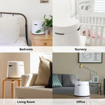 Carepod One nawilżacz powietrza ze stali nierdzewnej, do 46 m²